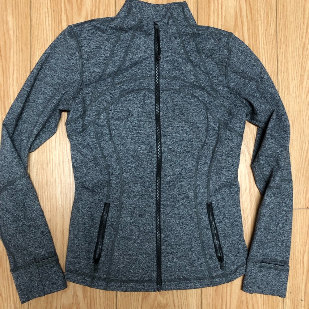 Lululemon Define Jacket 10
Heathered Herringbone Heathered Black Black